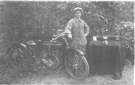 Das erste Motorrad